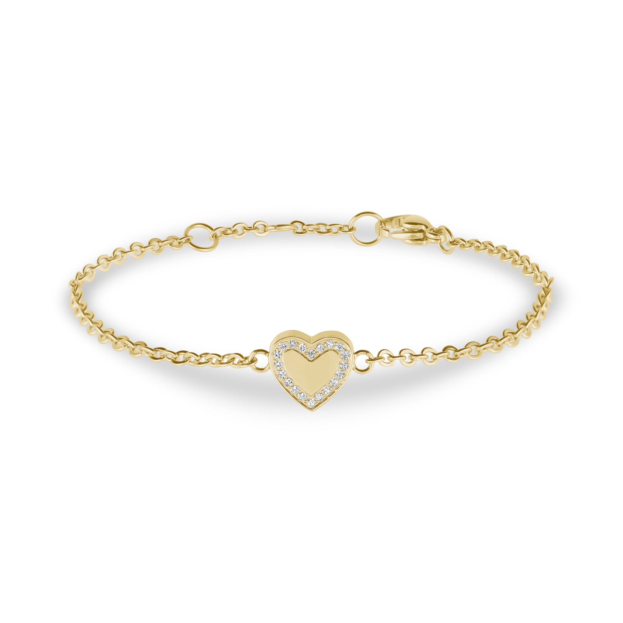 Forever In My Heart Bracelet - Gold