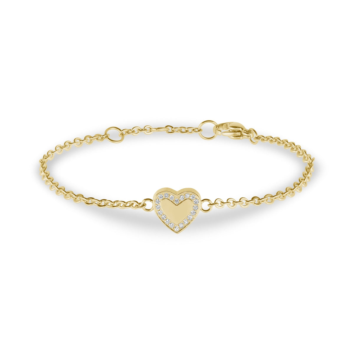 Forever In My Heart Bracelet - Gold