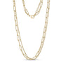 Double Paper Clip Chain - Gold
