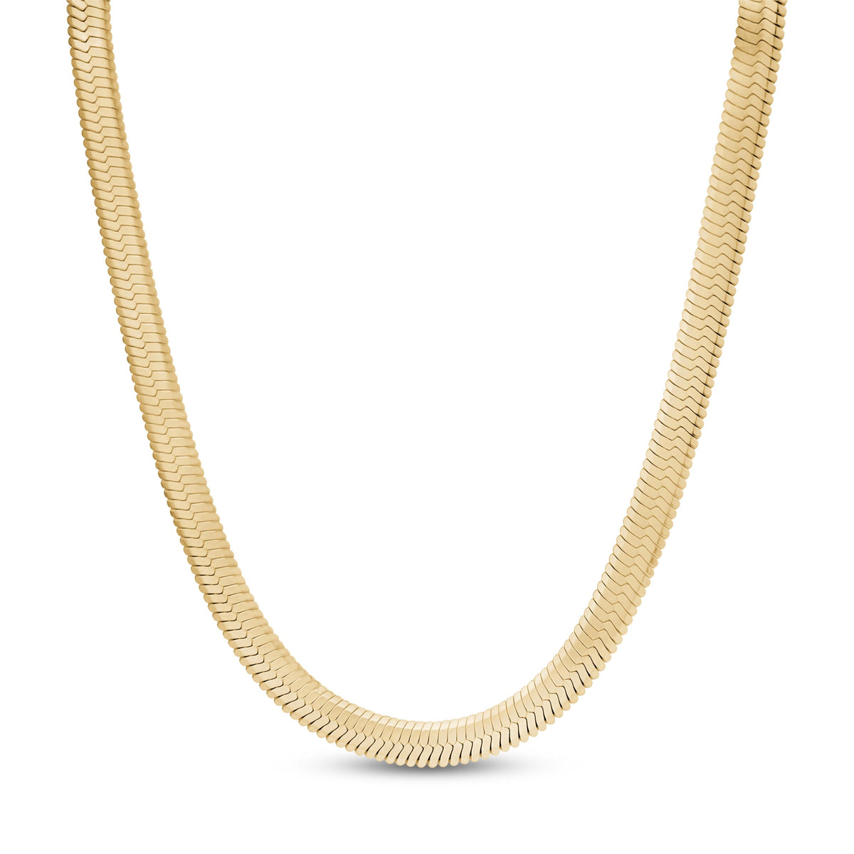 Herringbone Chain (6Mm) - Gold