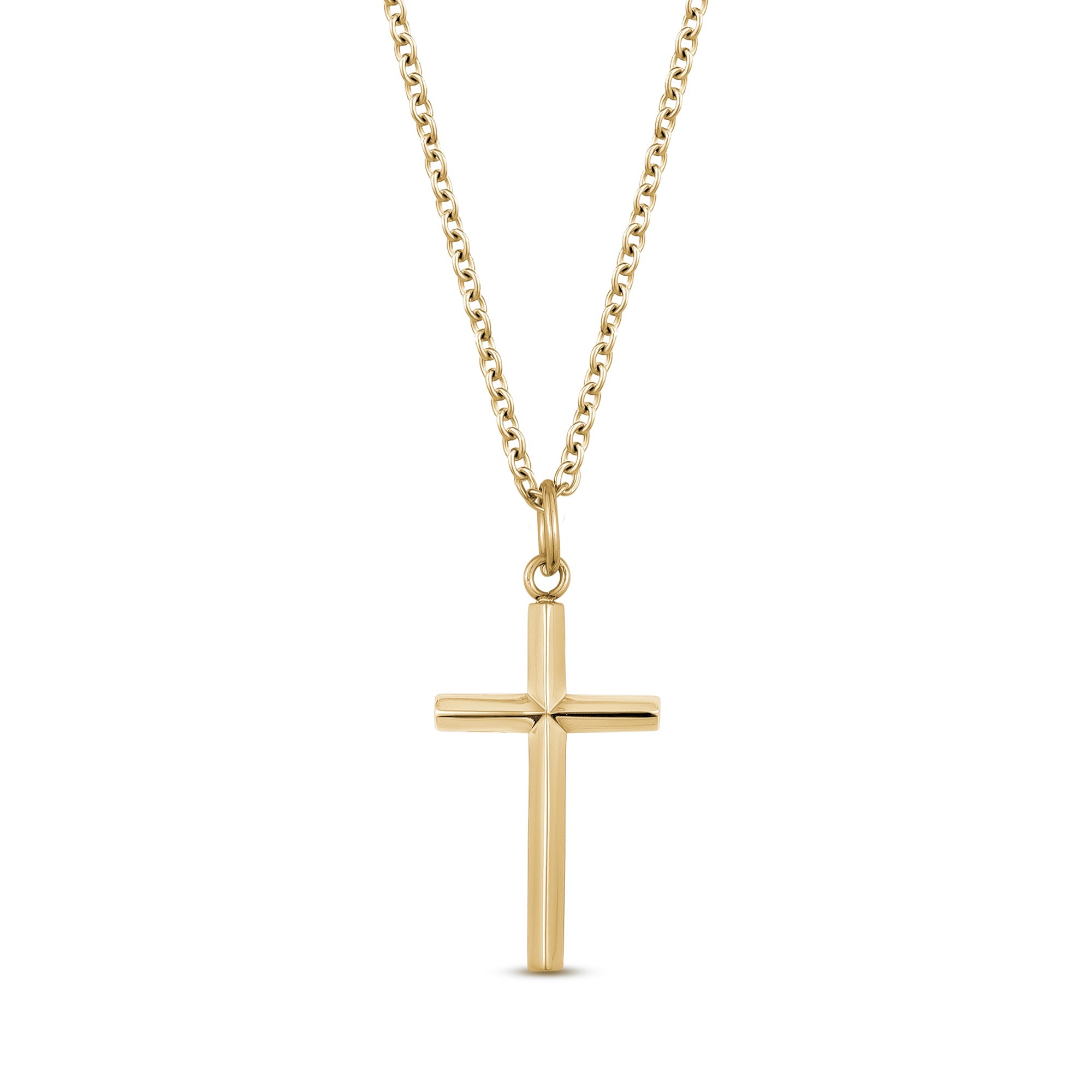 Cross Pendant - Gold