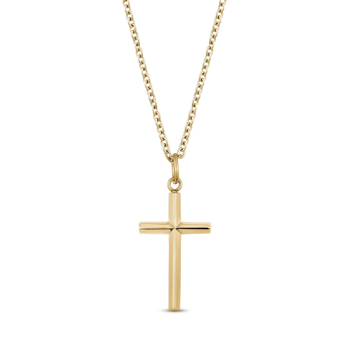 Cross Pendant - Gold