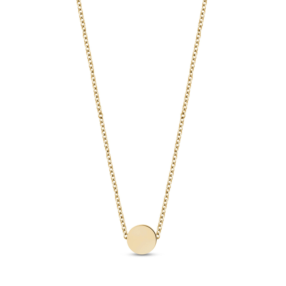 Mini Circle Pendant - Gold