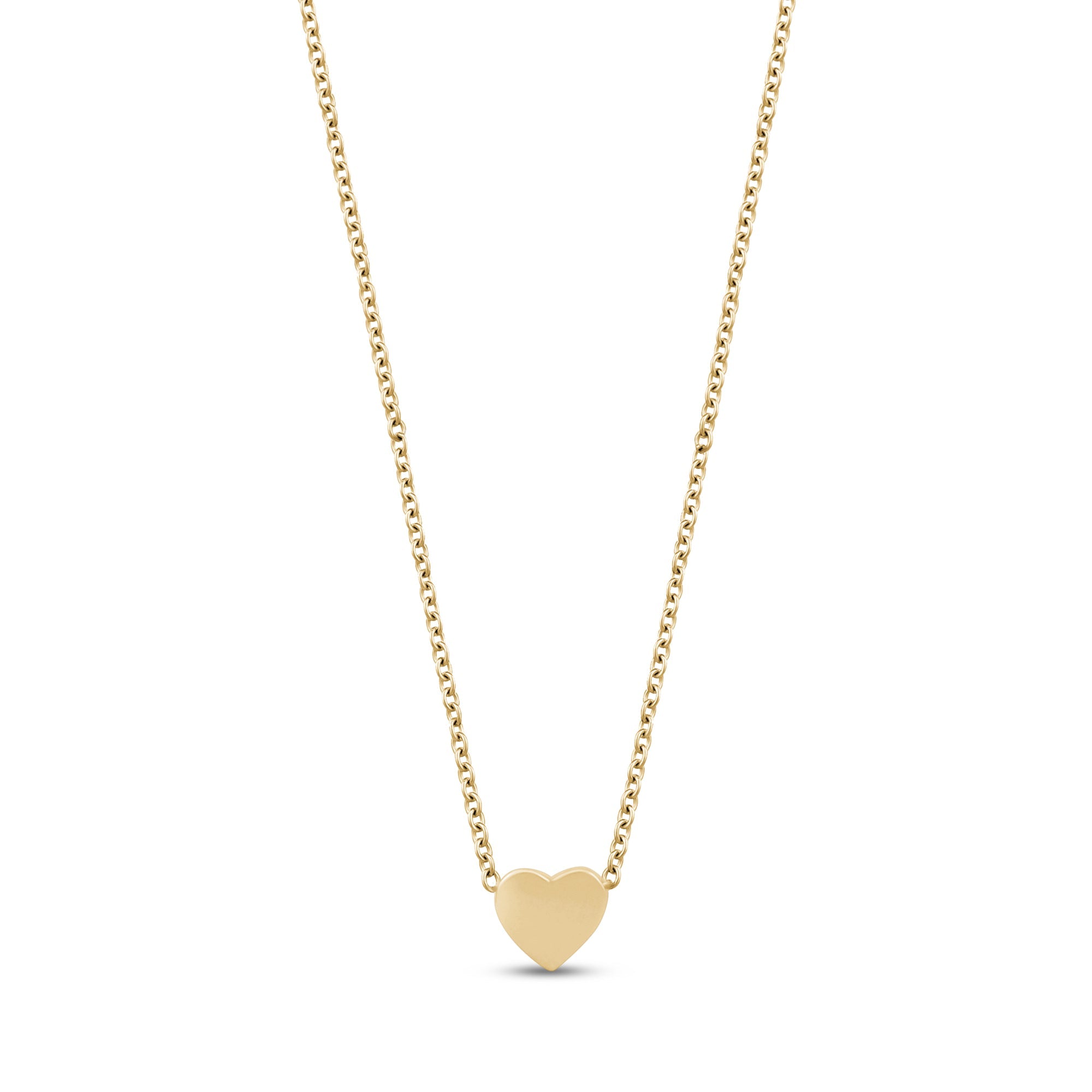 Mini Heart Pendant - Gold
