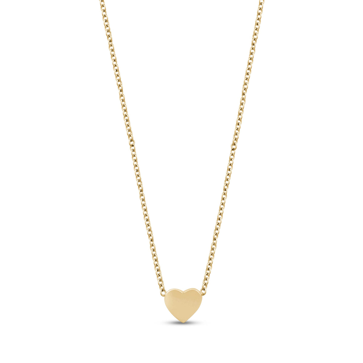 Mini Heart Pendant - Gold