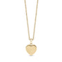 Minimal Heart Cremation Pendant - Gold