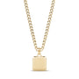 Square Pendant - Gold