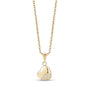 C.Z. Heart Pendant - Gold