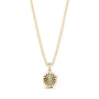 Sun-Inspired Pendant For Ashes - Gold