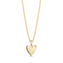 Cremation Necklace With Subtle Sparkle - Gold