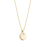 Cremation Pendant With Crystal - Gold