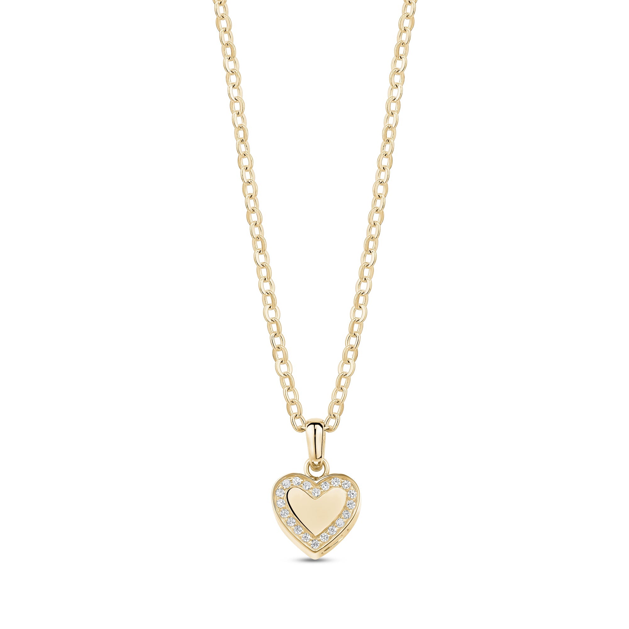 Sparkling Heart Ash Holder - Gold