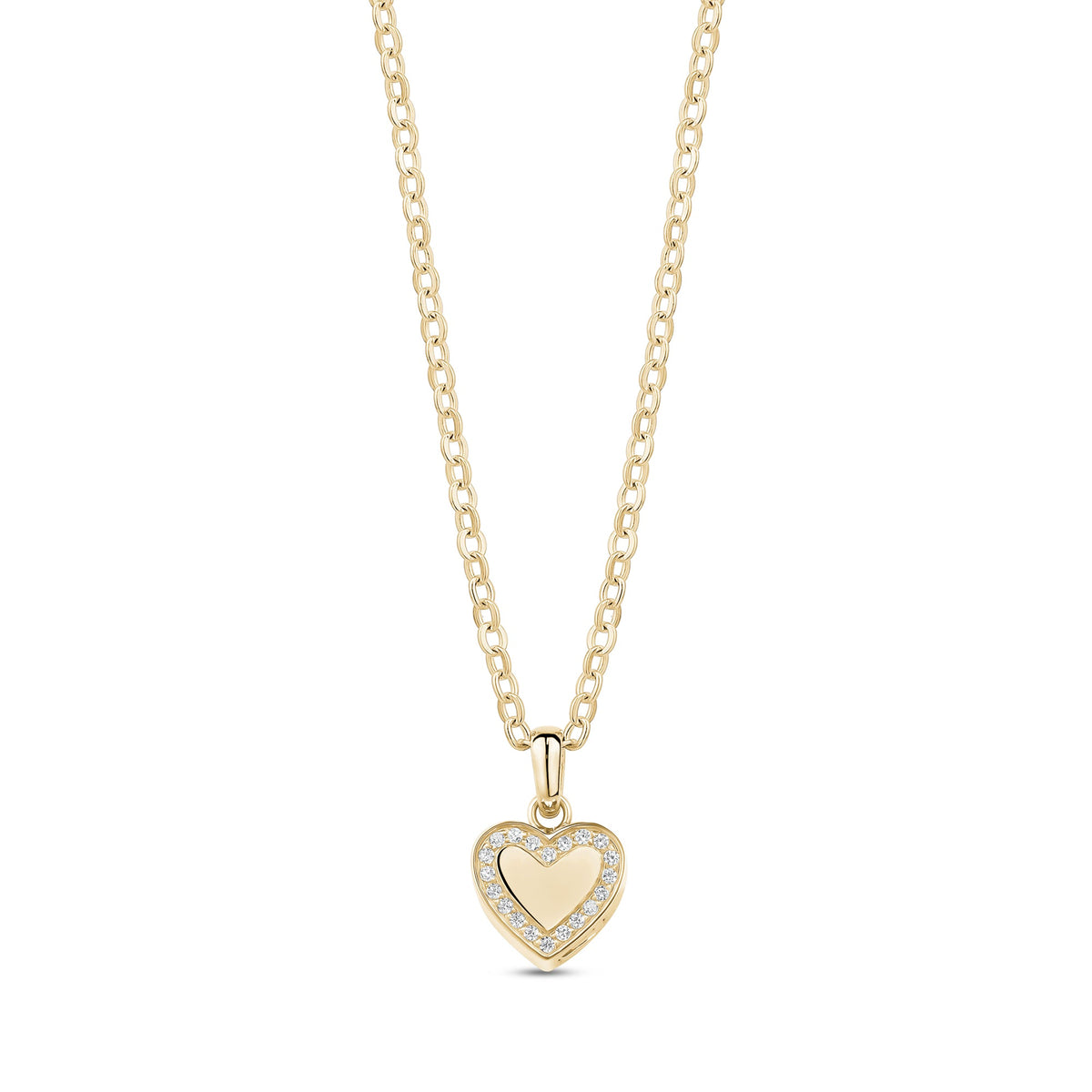 Sparkling Heart Ash Holder - Gold