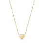 Heart Charm Necklace - Gold