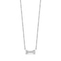 Bone Cremation Pendant - Silver
