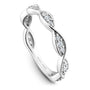 Noam Carver Matching Band B197-02 in 14K White Gold
