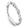 Noam Carver Matching Band B204-01 in 14K White Gold