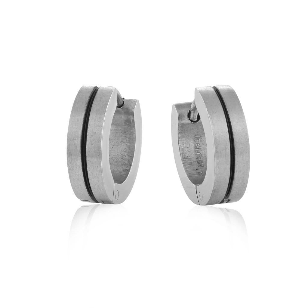 Brushed Stripe Earrings