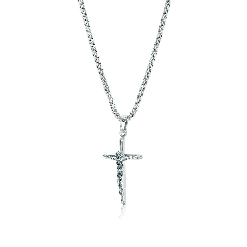 Simple Crucifix Cross Pendant