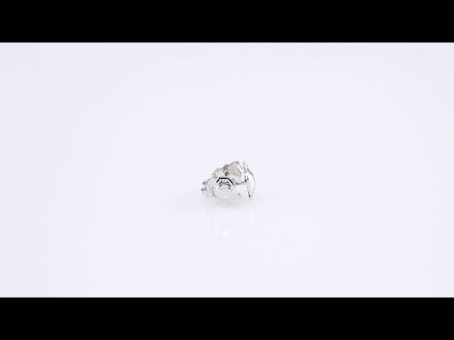 Sterling Silver Sea Turtle Earrings