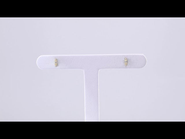 14K .04 CTW Natural Diamond Earrings