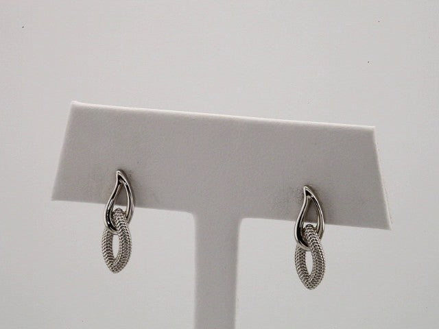 14K Beaded Drop Earrings
