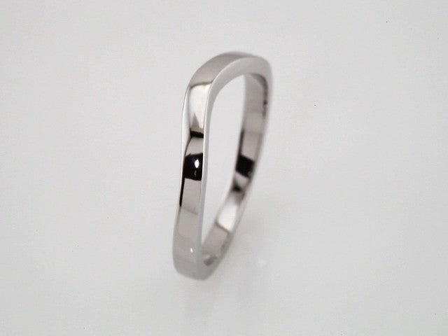 14K White Band #1