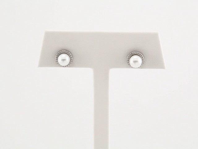 14K 5.5- Cultured Freshwater Pearl Earrings