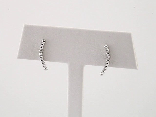 14K Beaded Ear Climbers