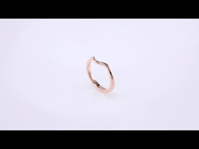 14K Rose Matching Band